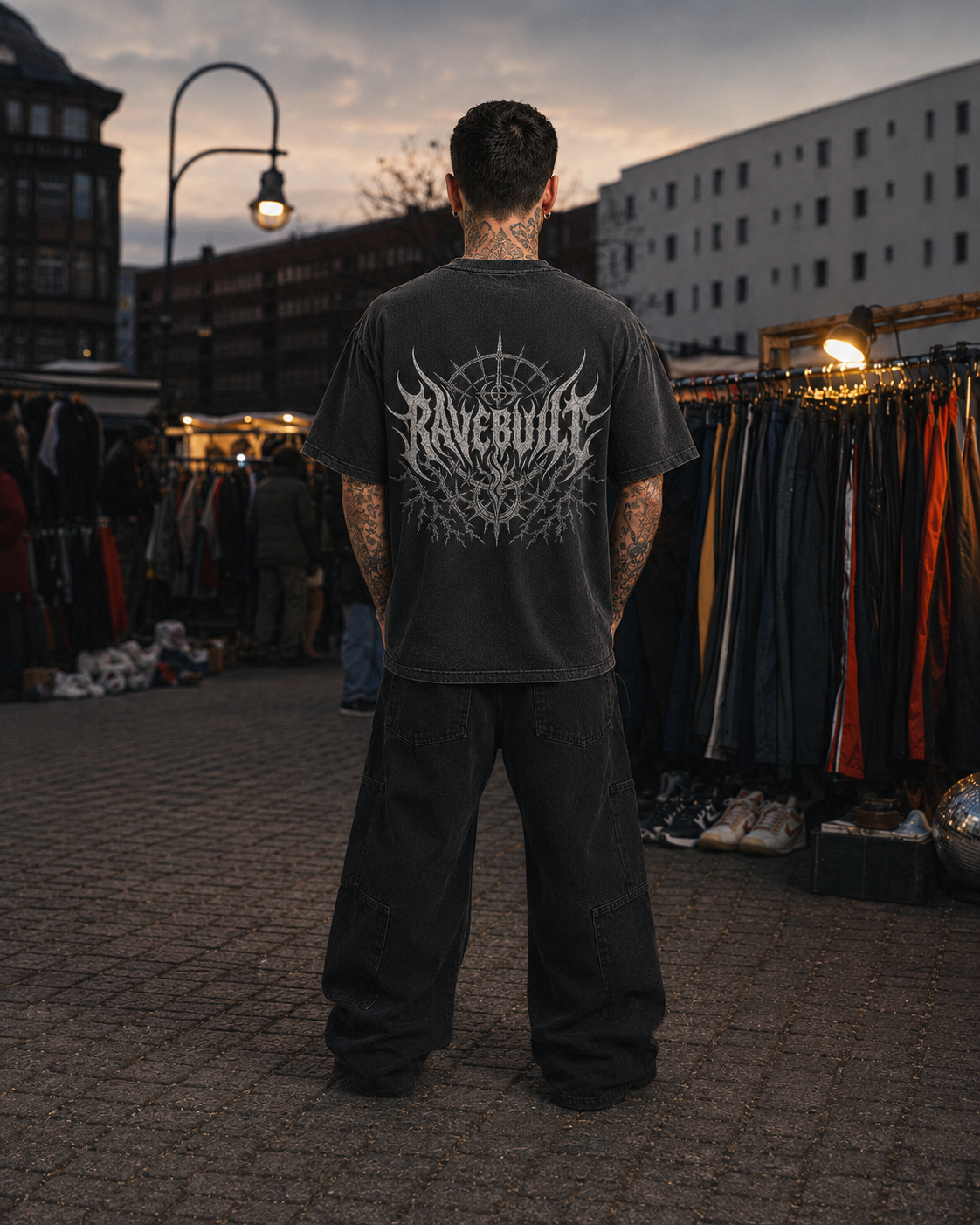 RAVEBUILT Uncaged Tee
