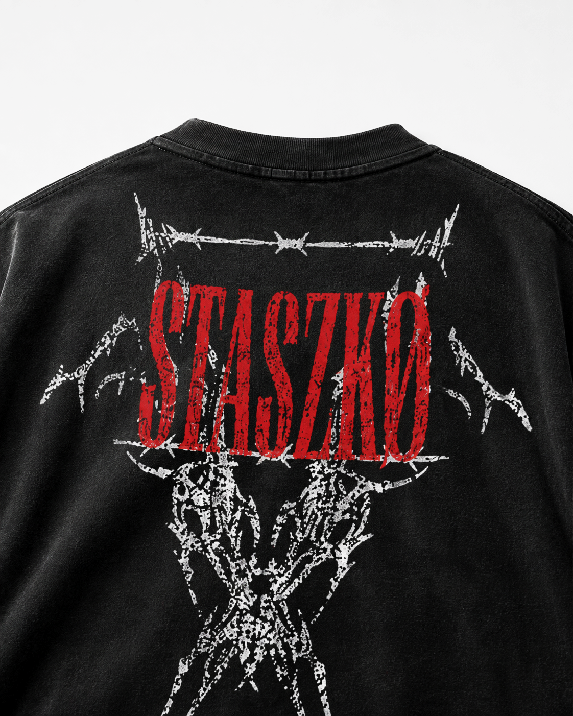 RAVEBUILT x STASZKØ — 01 TEE